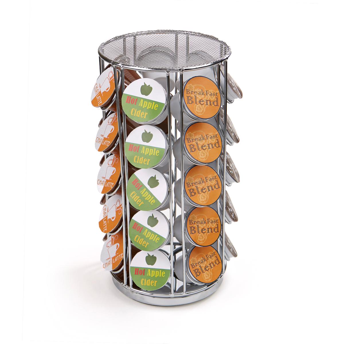  K Cups Holder,K Cup Carousel, Coffee Pods Storage