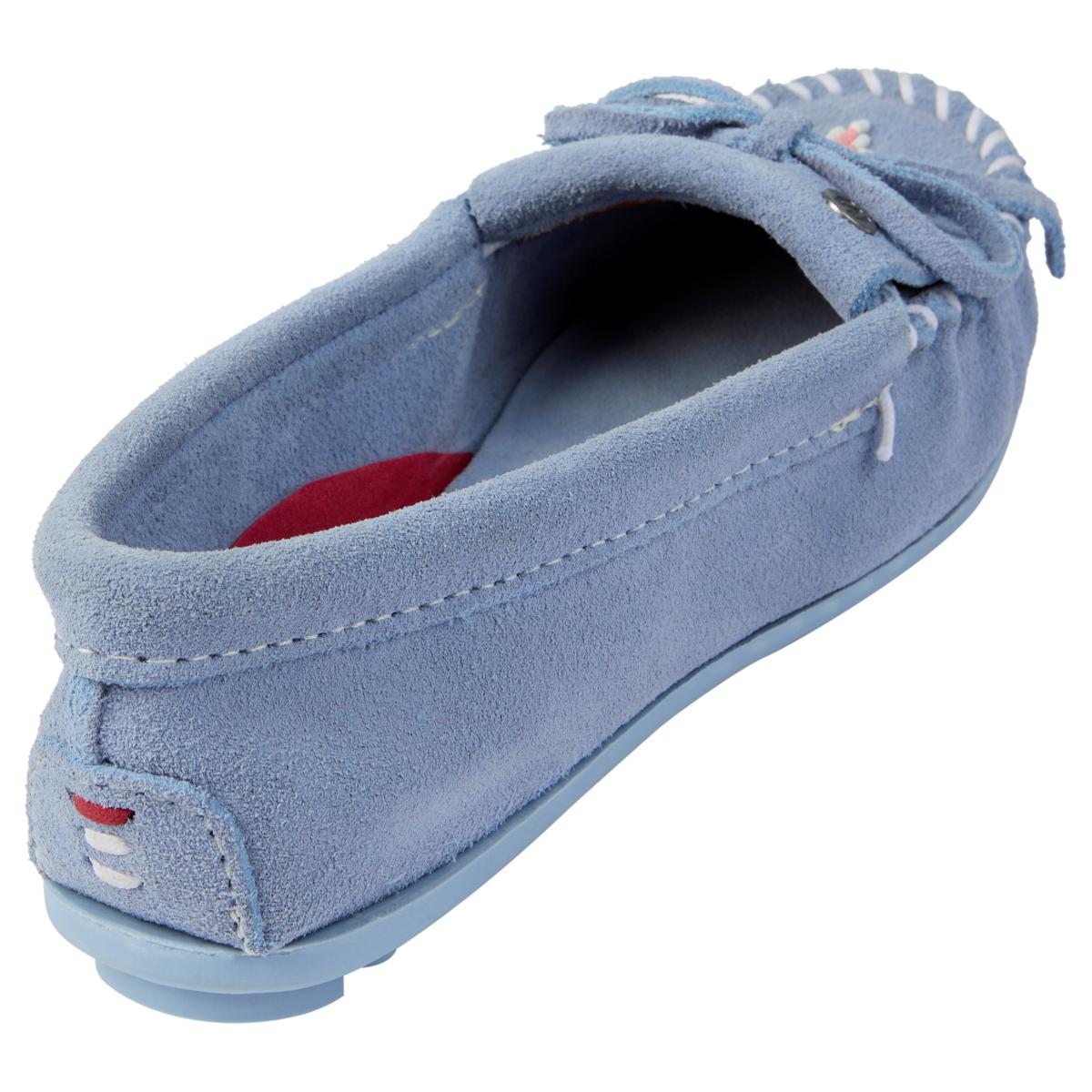 Minnetonka® Nizhoni Hand-Beaded Suede Moccasin | HSN