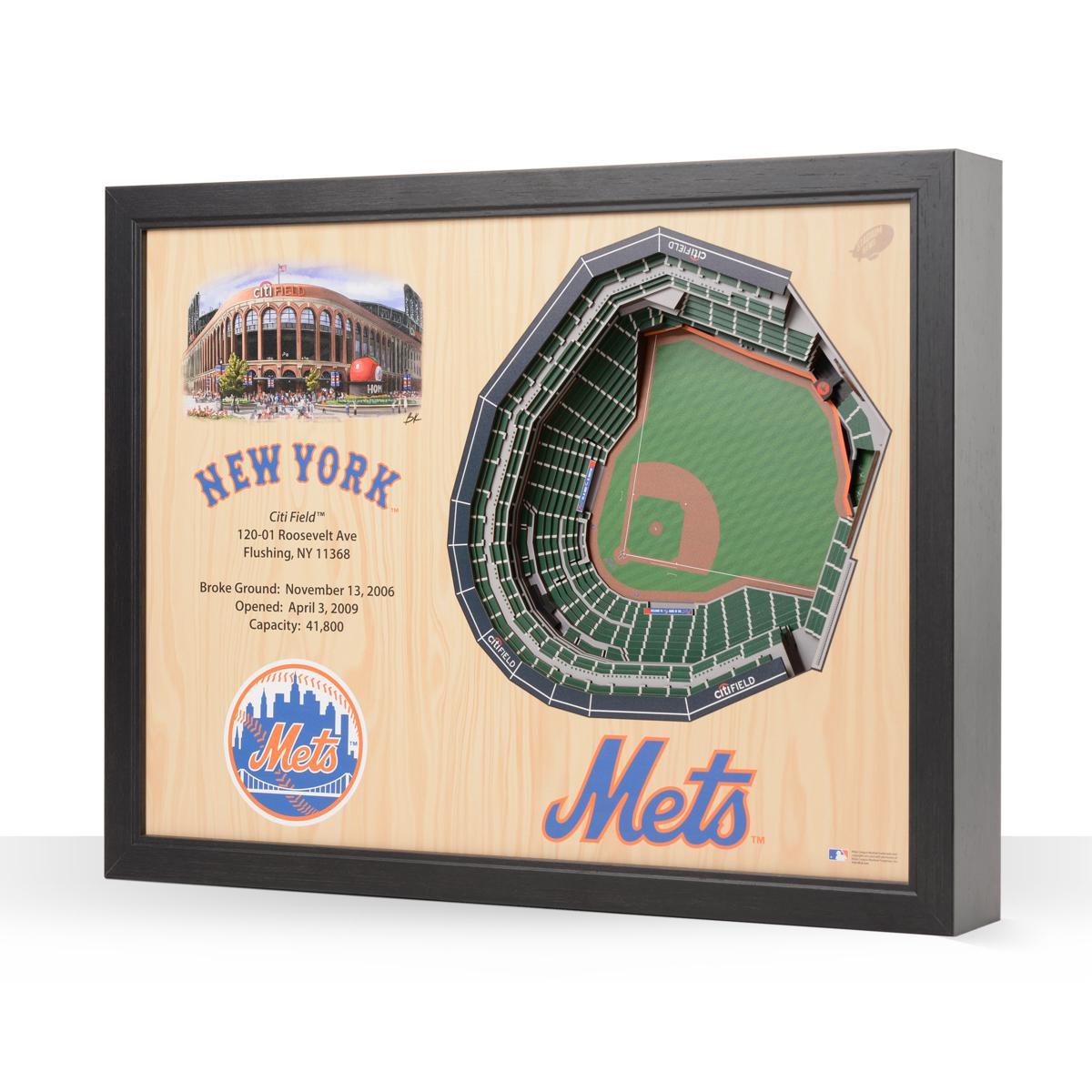 New York Mets Baseball Stadium Photograph Citi Field Color 