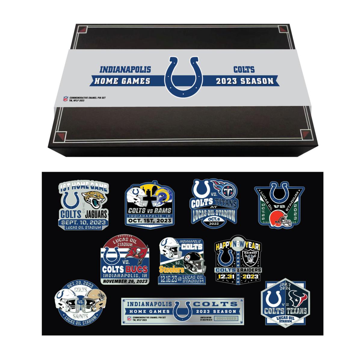 Mojo Indianapolis Colts 2023 Game Day Pin Collector Set