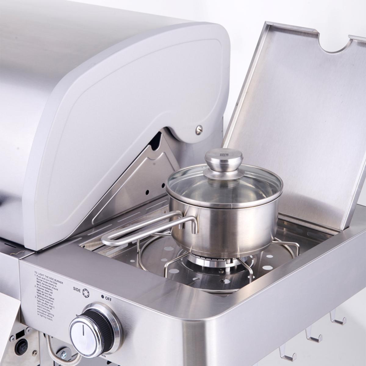 Monument Grills 77352 Stainless Steel Propane Gas Grill | HSN