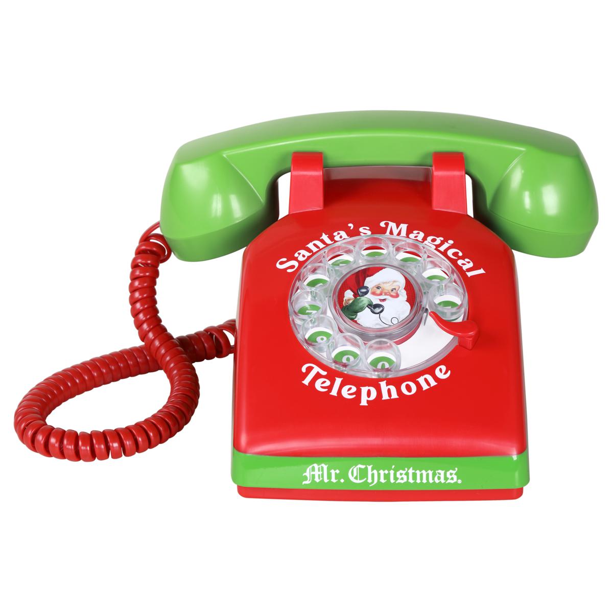 Mr. Christmas Magical Santa Phone with Included 60 Minute Talk Time - 23654305 | HSN