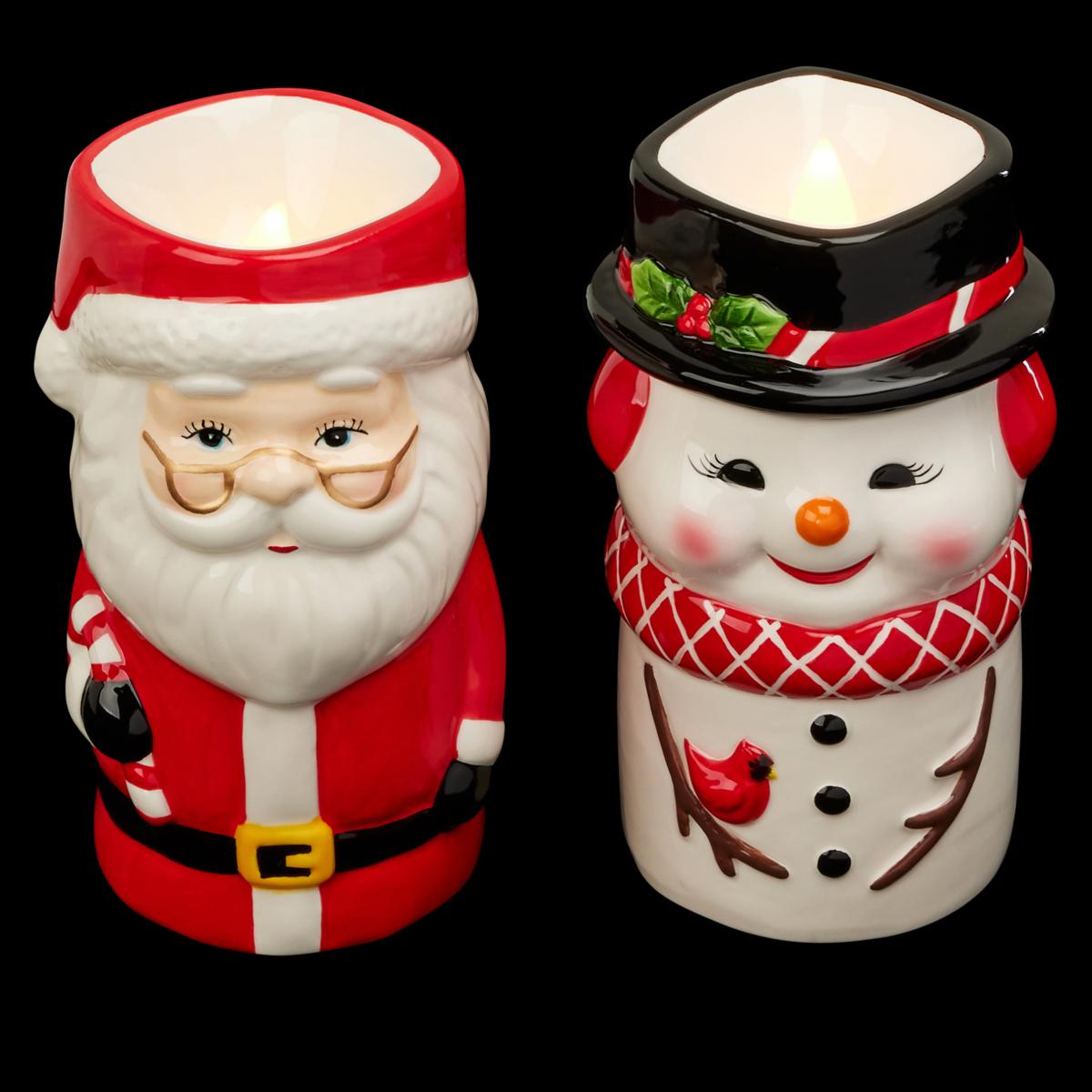 Mr. Christmas 6 Nostalgic Salt & Pepper Shaker Figures 