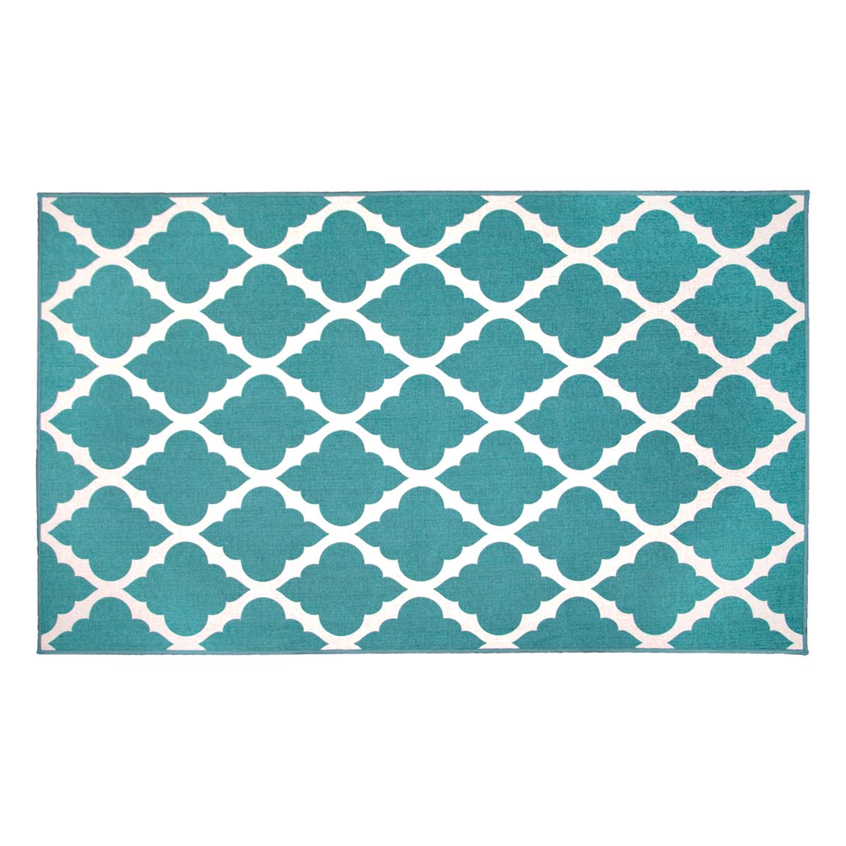 My Magic Carpet Moroccan Trellis Washable Area Rug 3'x5' - 21070763 | HSN