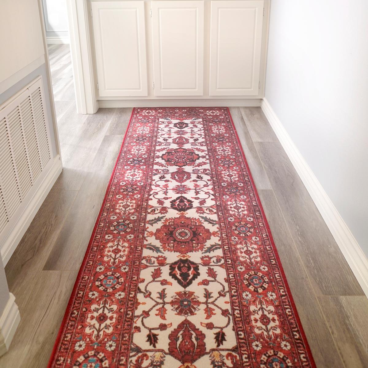 My Magic Carpet Machine Washable Boho Runner Rug, 2.5 X 7 