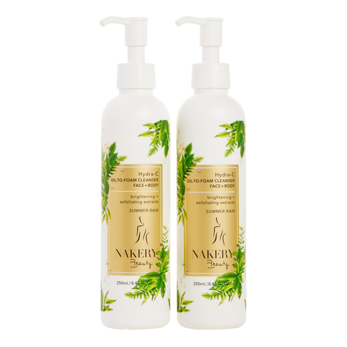 Nakery Beauty Summer Rain Hydra-C Oil to Foam Cleanser BOGO - 22350561 ...