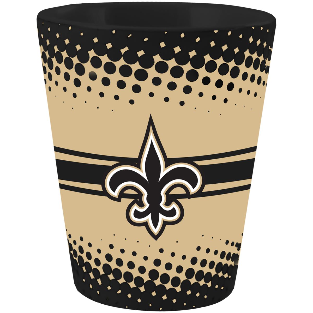 New Orleans Saints 50'' x 60'' Native Raschel Plush Throw Blanket