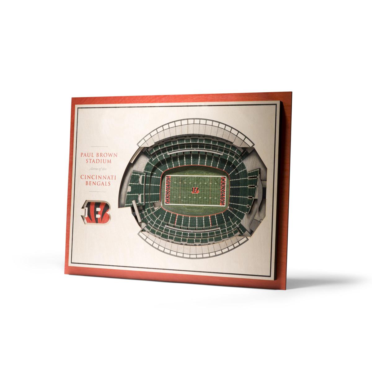 Paul Brown Stadium Cincinnati Bengals Art Print