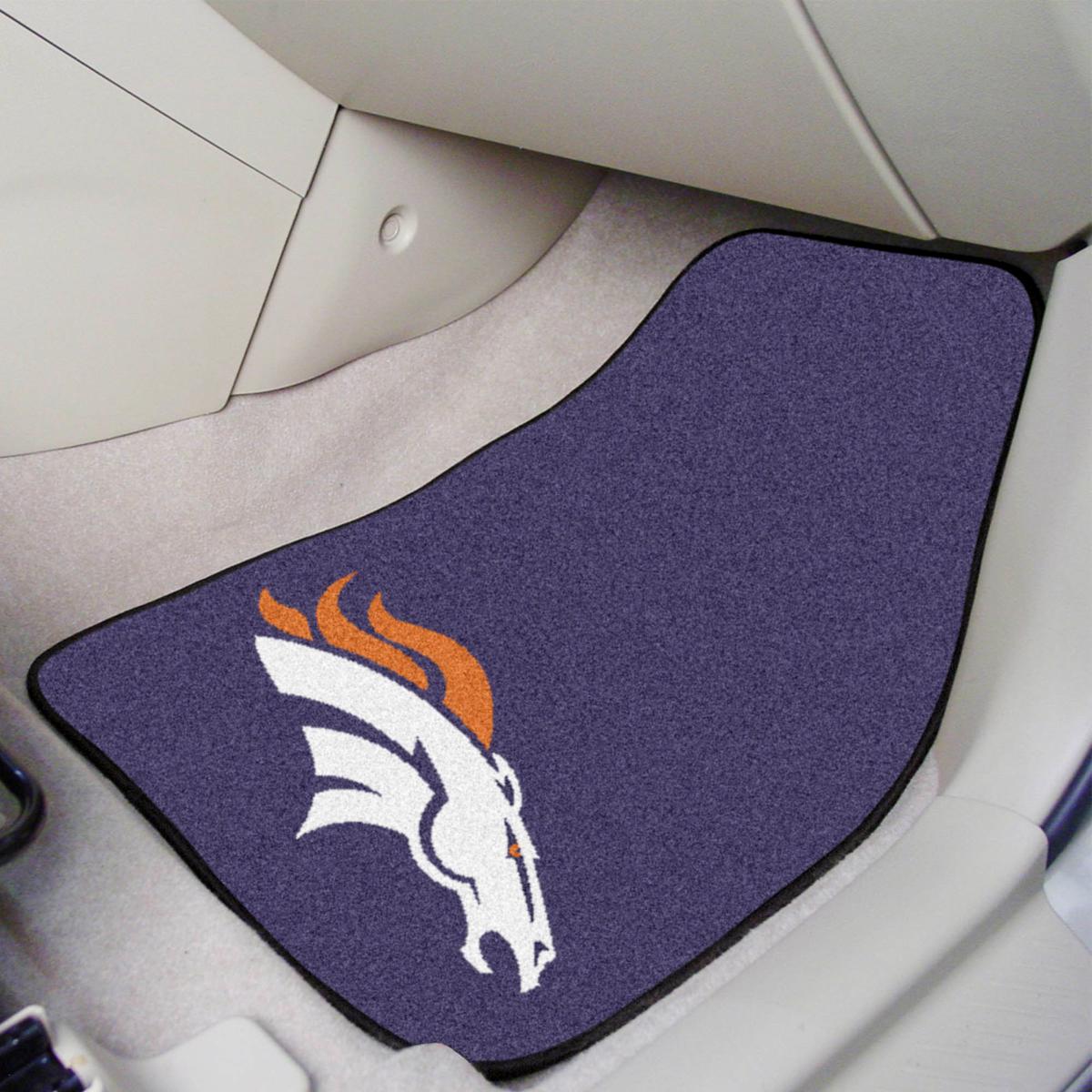 Denver Broncos Car Mats Set/2