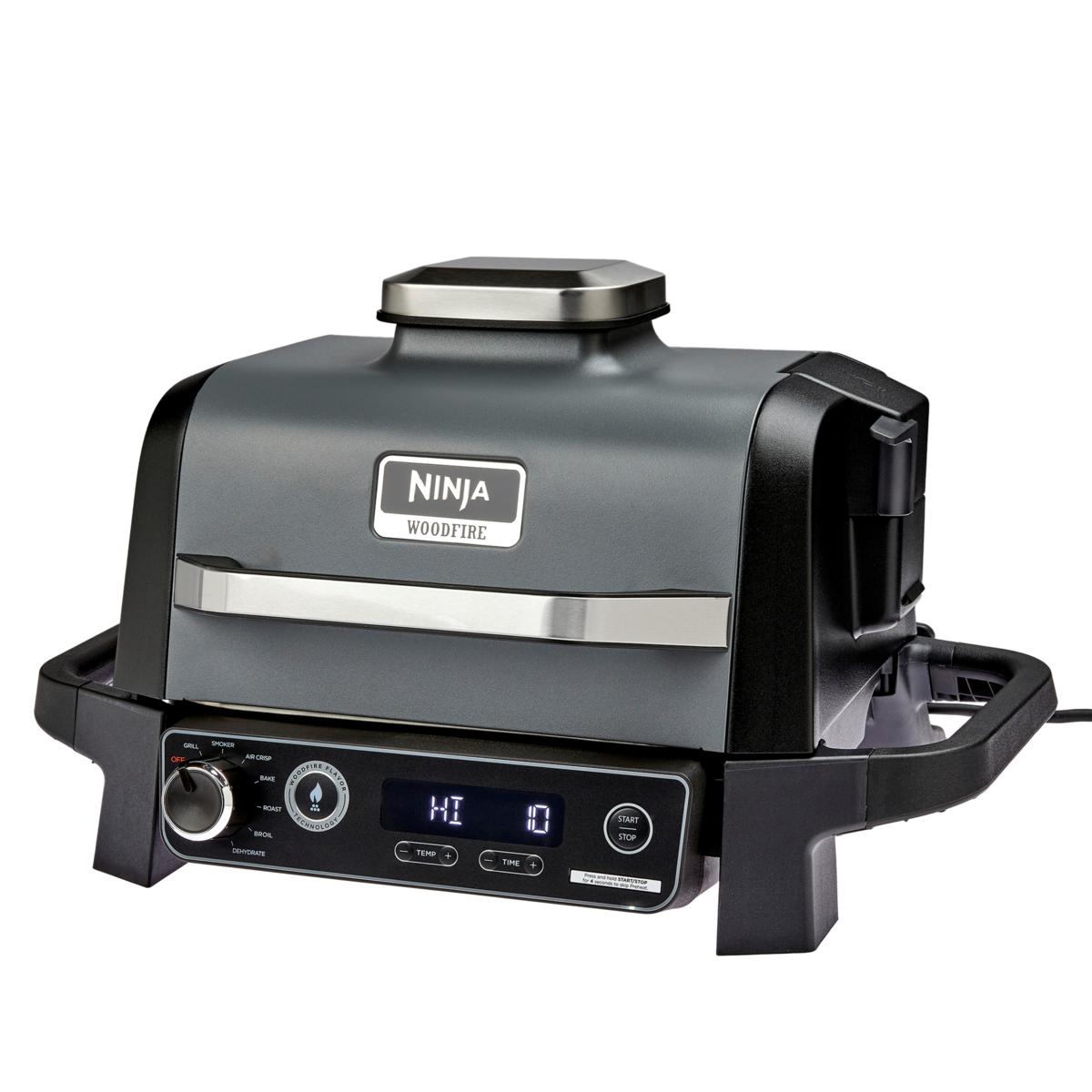 Ninja 8090751 Electric Grill & Smoker, Rust