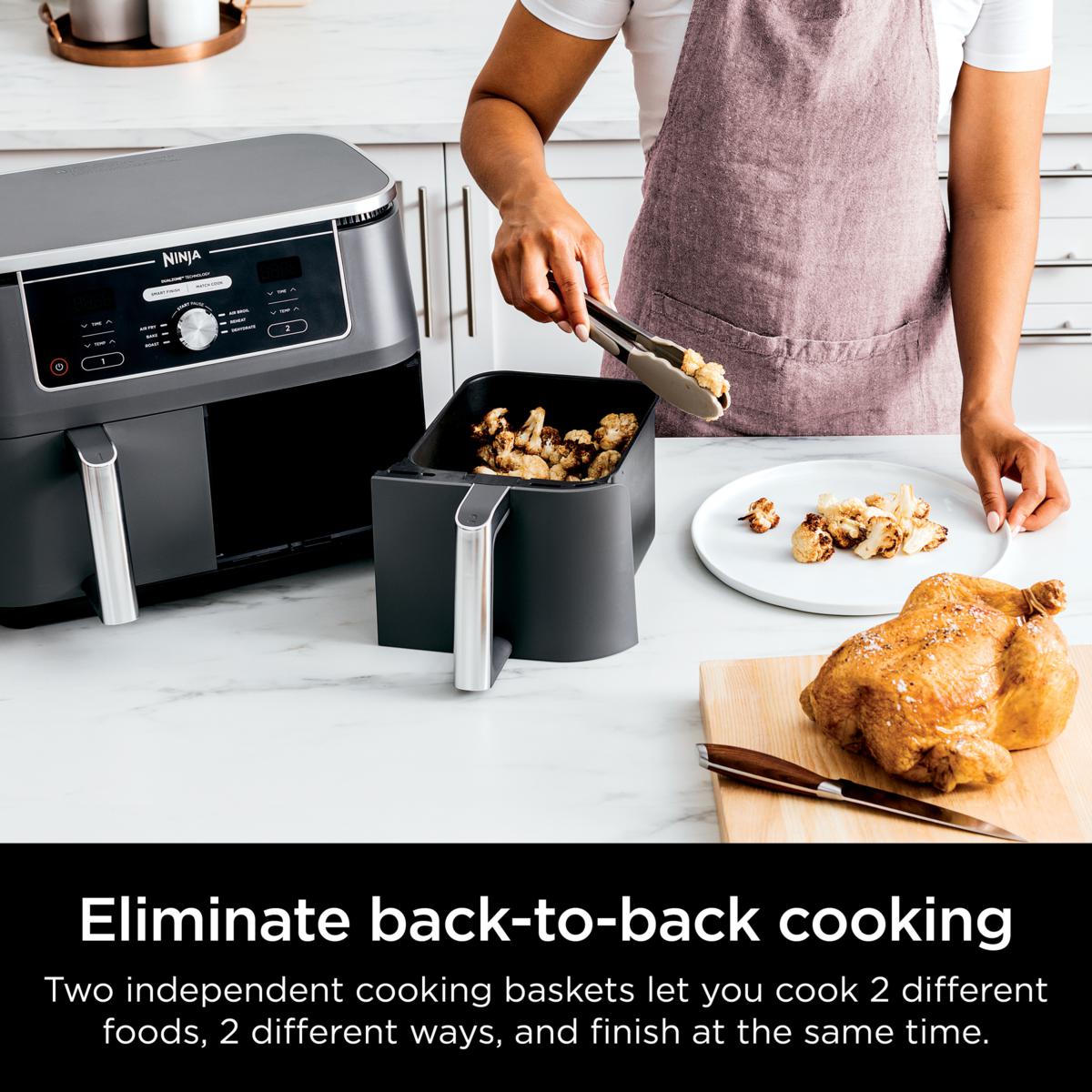 Ninja Foodi 6-in-1 10-qt 2-Basket Air Fryer with Dual Zone