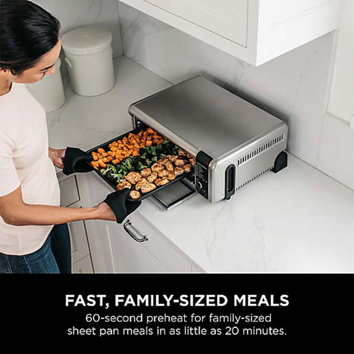 Ninja Foodi 8-in-1 Digital Air Fry Flip Oven with Broil Rack - 20151607