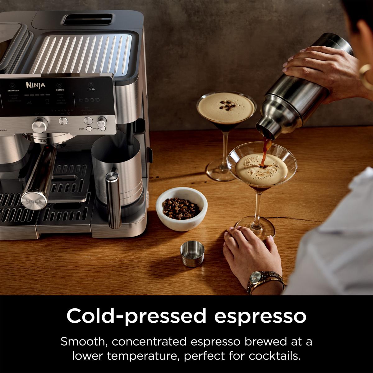 Ninja Luxe Café Premier Series Espresso, Coffee and Cold