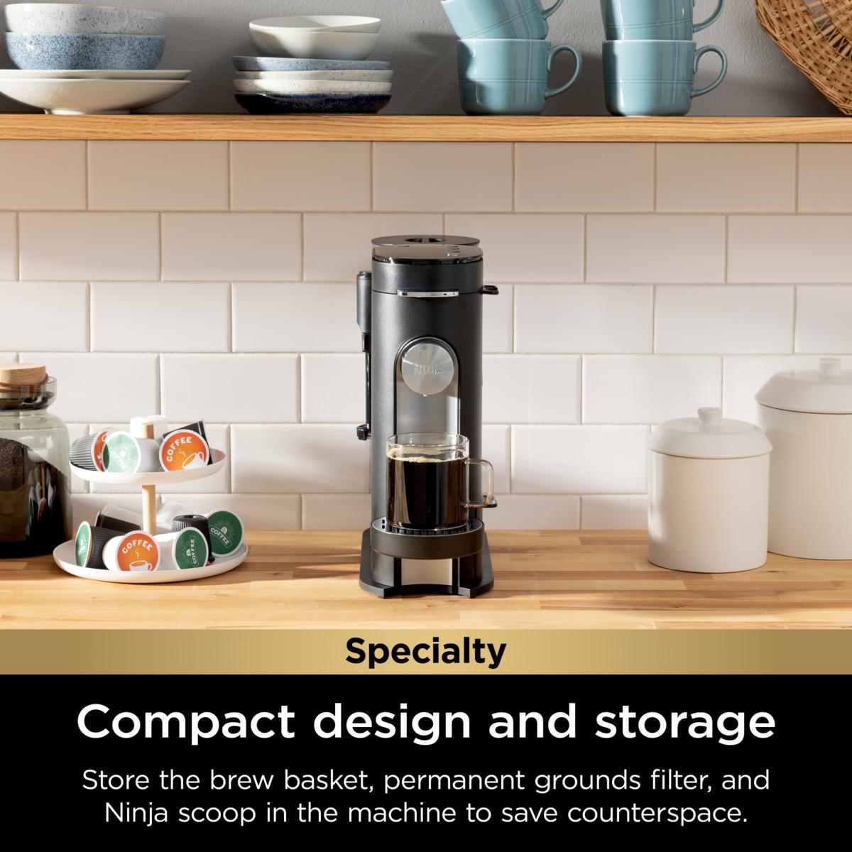 Ninja Single-Serve Pods & Grounds Specialty Coffee Maker | HSN