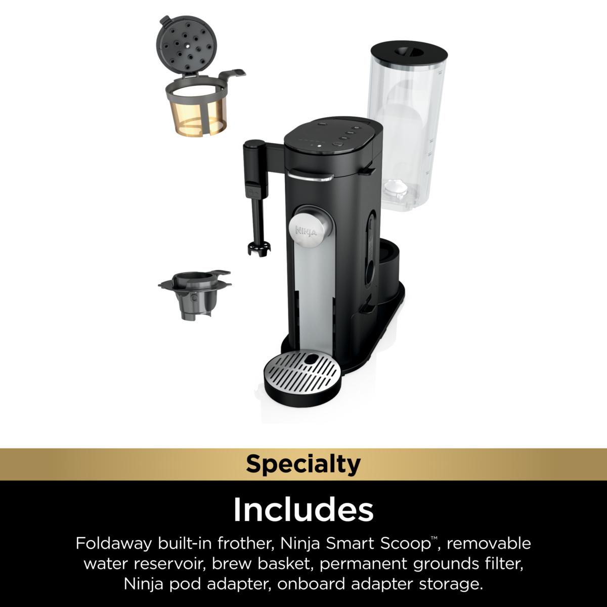 Ninja Single-Serve Pods & Grounds Specialty Coffee Maker | HSN