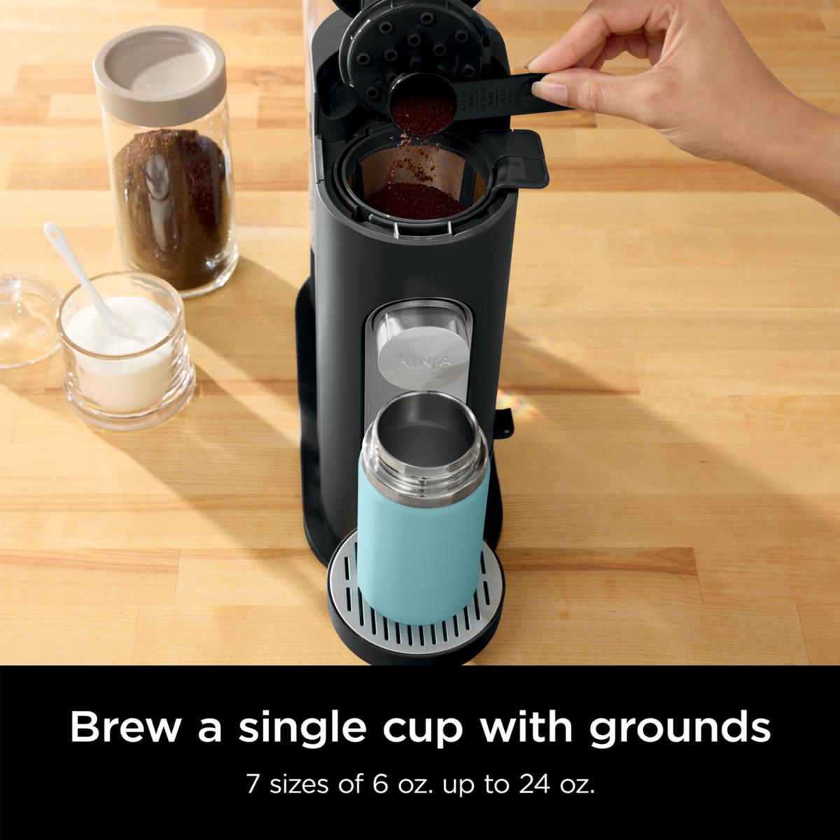 Ninja Single Serve Specialty Coffee Maker with Frother HSN