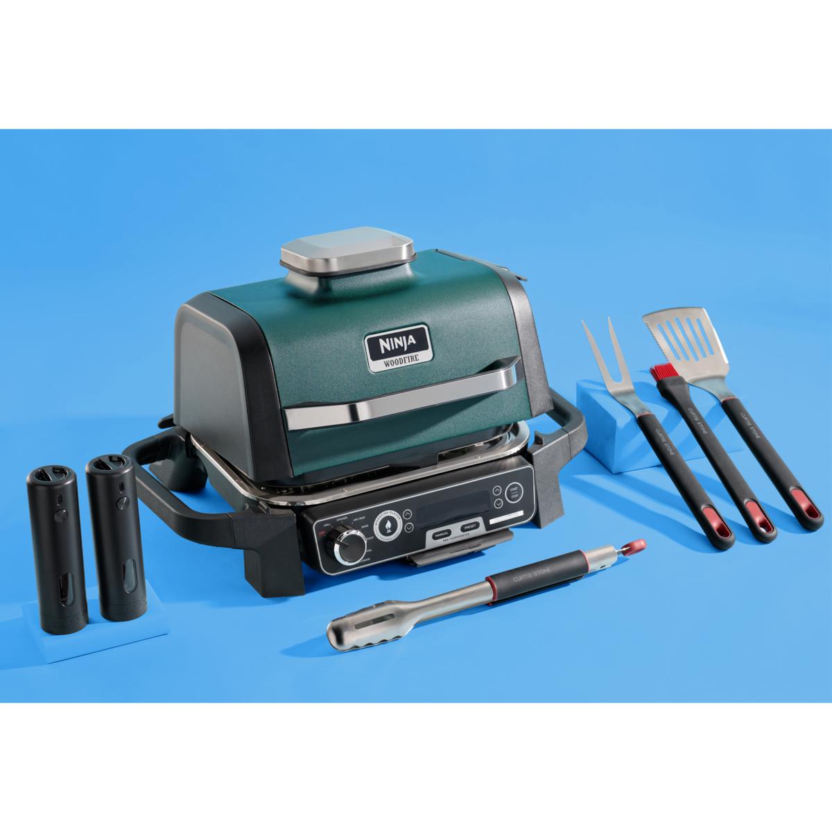 Ninja Woodfire Pro Outdoor Smoker Grill & Probe with Cover | HSN Ninja Woodfire Pro Outdoor Smoker Grill & Probe with Cover | HSN