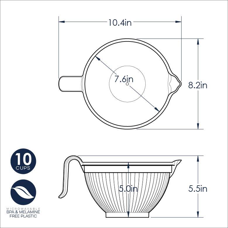 Nordic Ware Better Batter Bowl - 22641564