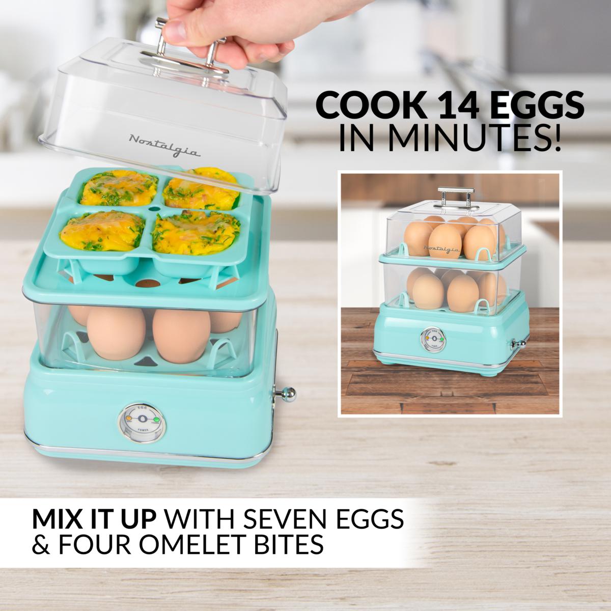 how to use the nostalgia egg cooker