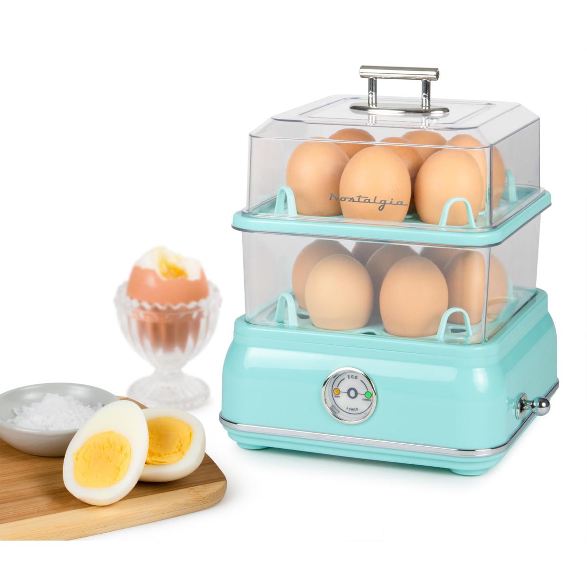 how to use nostalgia mini egg cooker