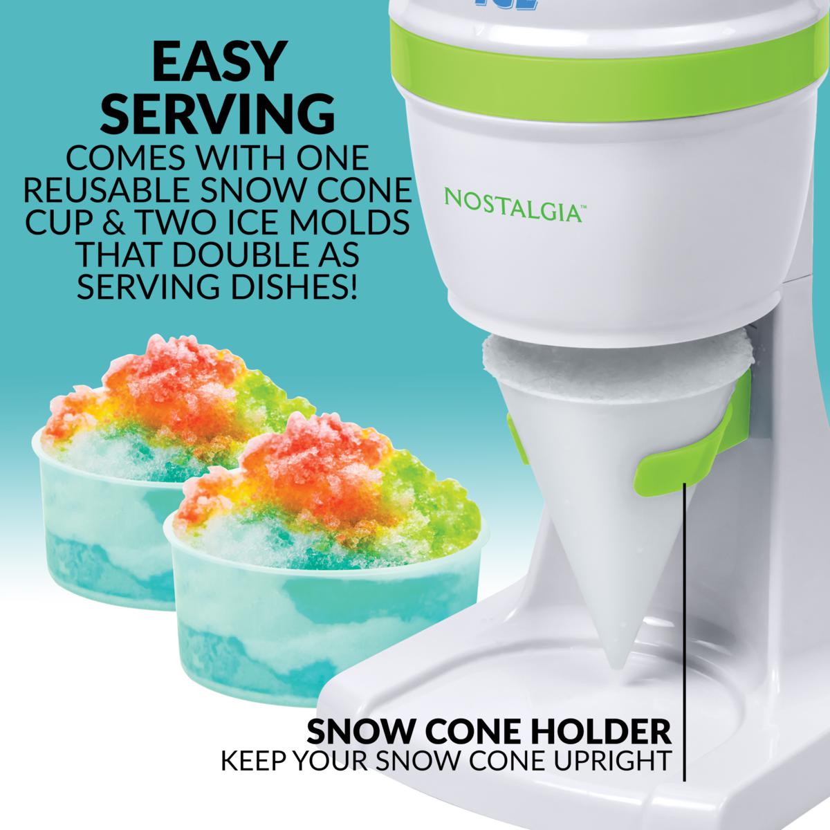 nostalgia electric ice shaver
