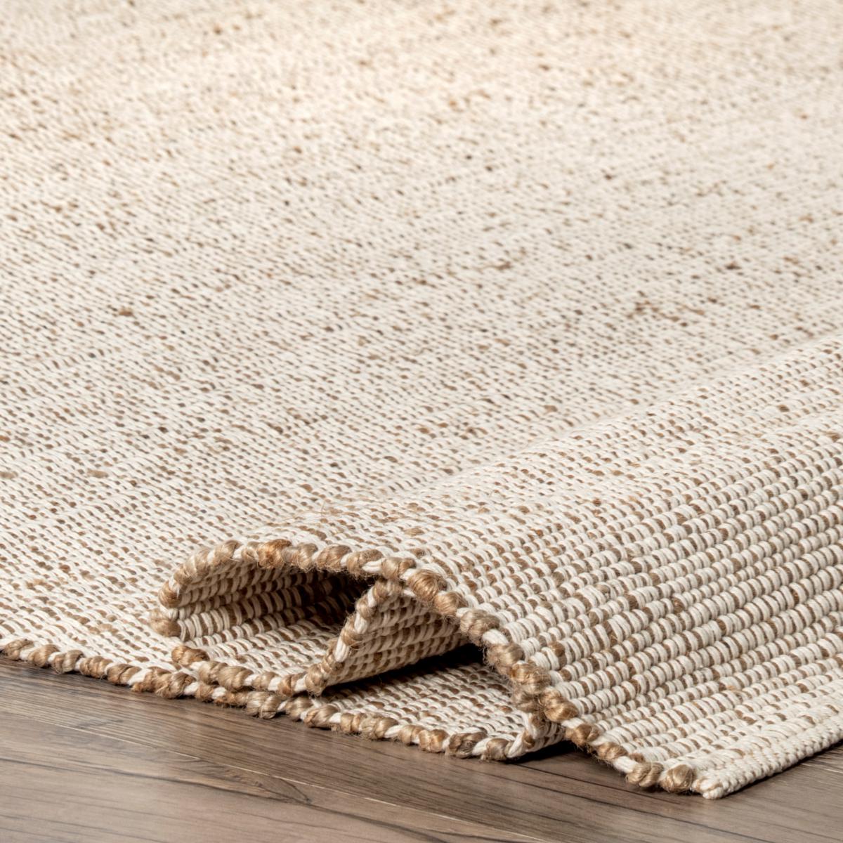 Responsibly Handcrafted Jute Braided Natural Rug