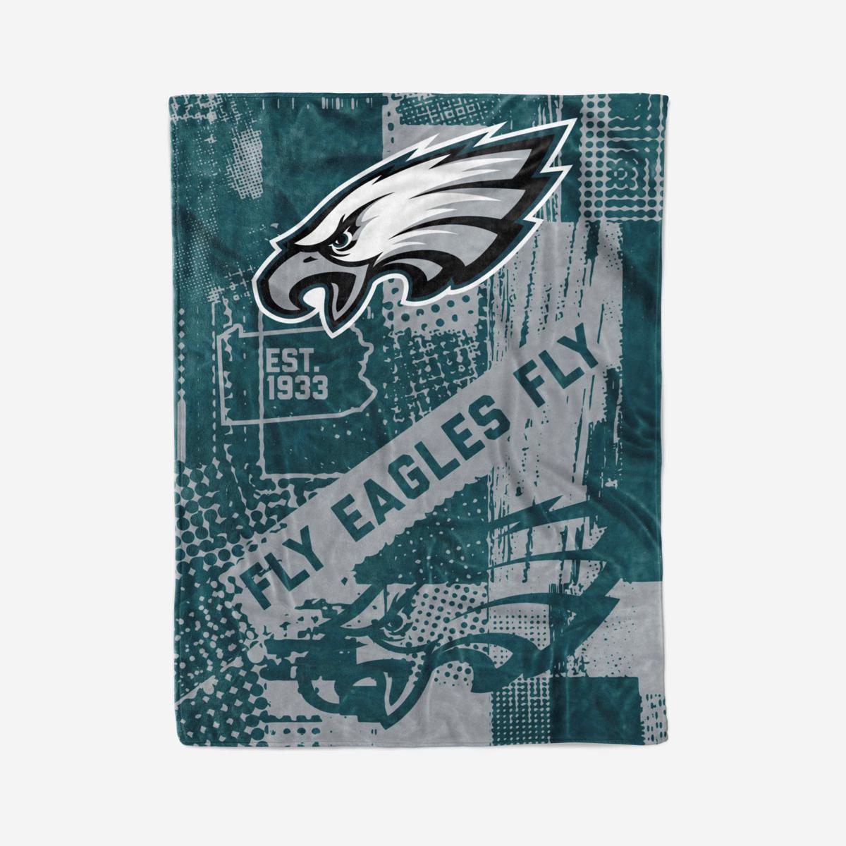 47 Brand Philadelphia Eagles Tee - Heather Gray - XX-Large