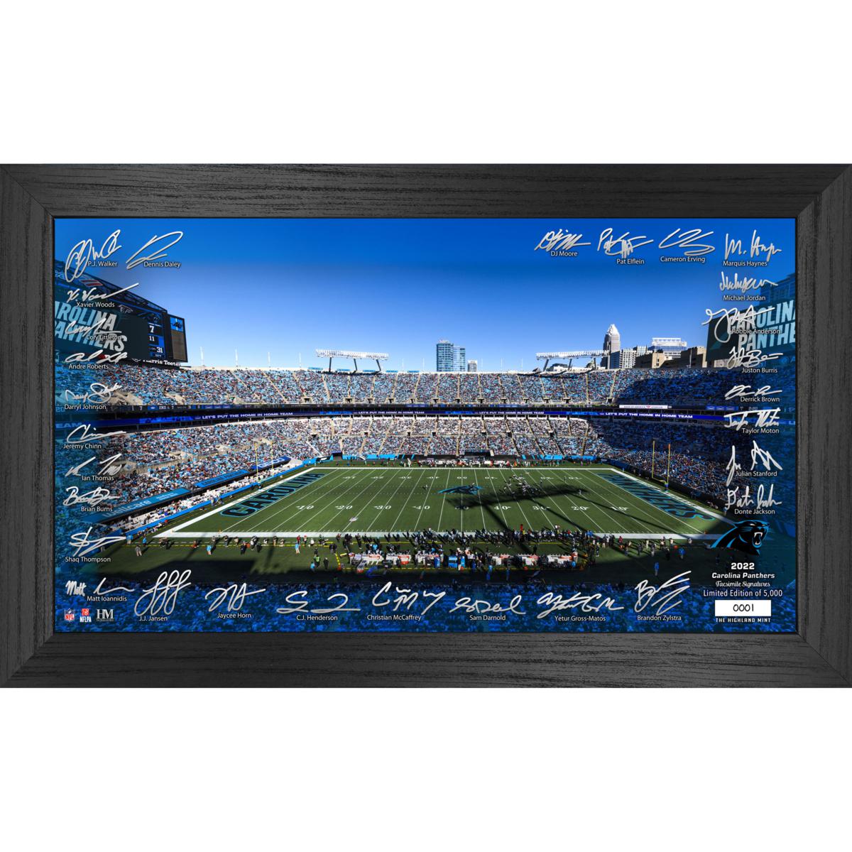 Officially Licensed Carolina Panthers 2022 Signature Gridiron