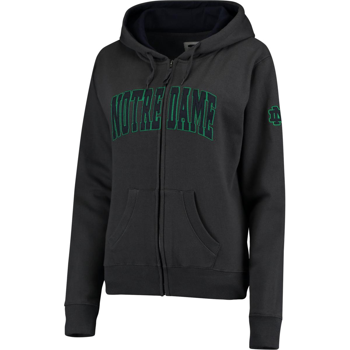 Notre dame clearance zip up hoodie