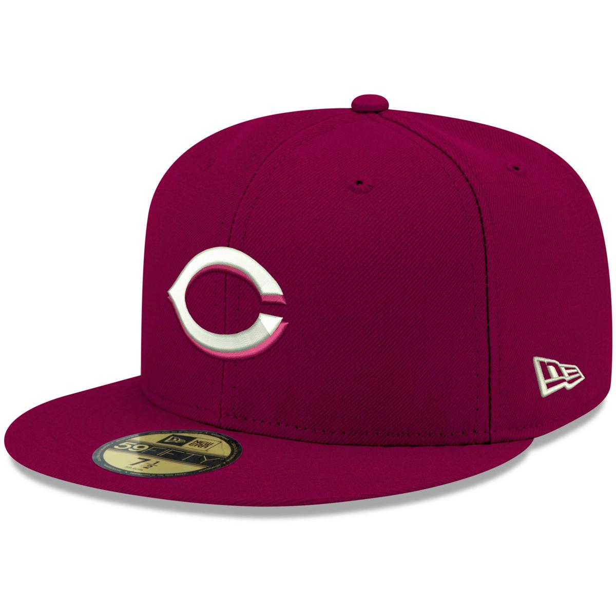 New Era Cincinnati Reds Hat Red Size 7 Cap Mens MLB Baseball Gear