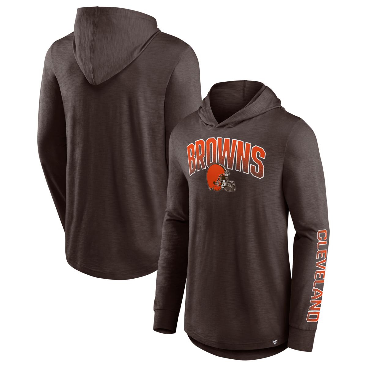 NFL, Jackets & Coats, Nfl Team Apparel Womens Size Large Cleveland Browns  Hoodie