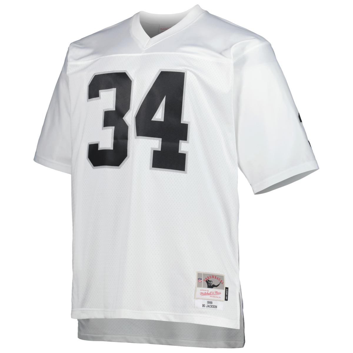 Men's Mitchell & Ness John Elway White Denver Broncos Retired Player Name Number Mesh Top Size: Small