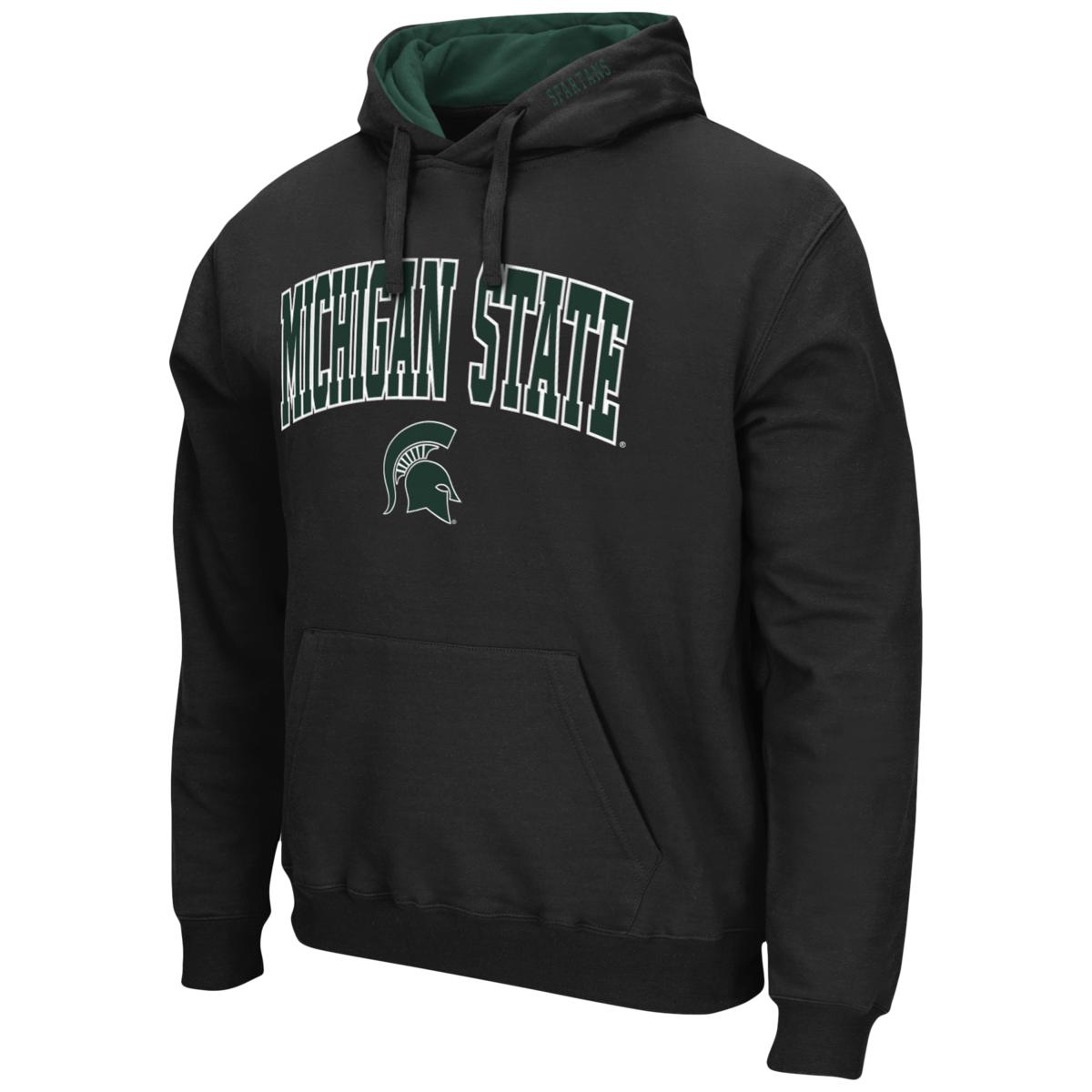 Michigan state deals pullover jacket