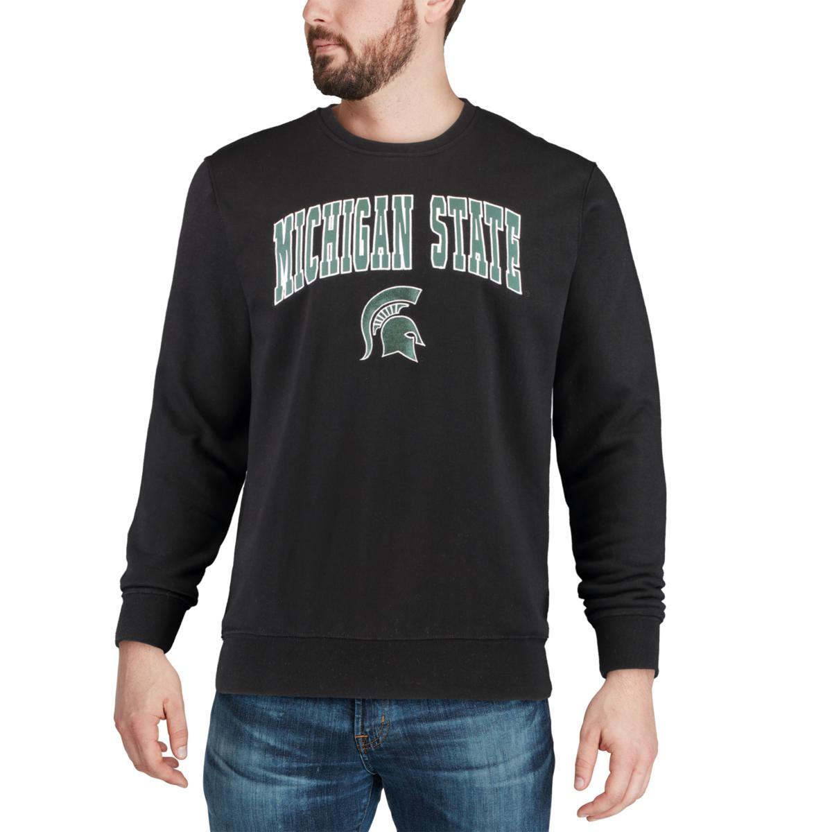Officially Licensed Men's Michigan State Arch & Logo
