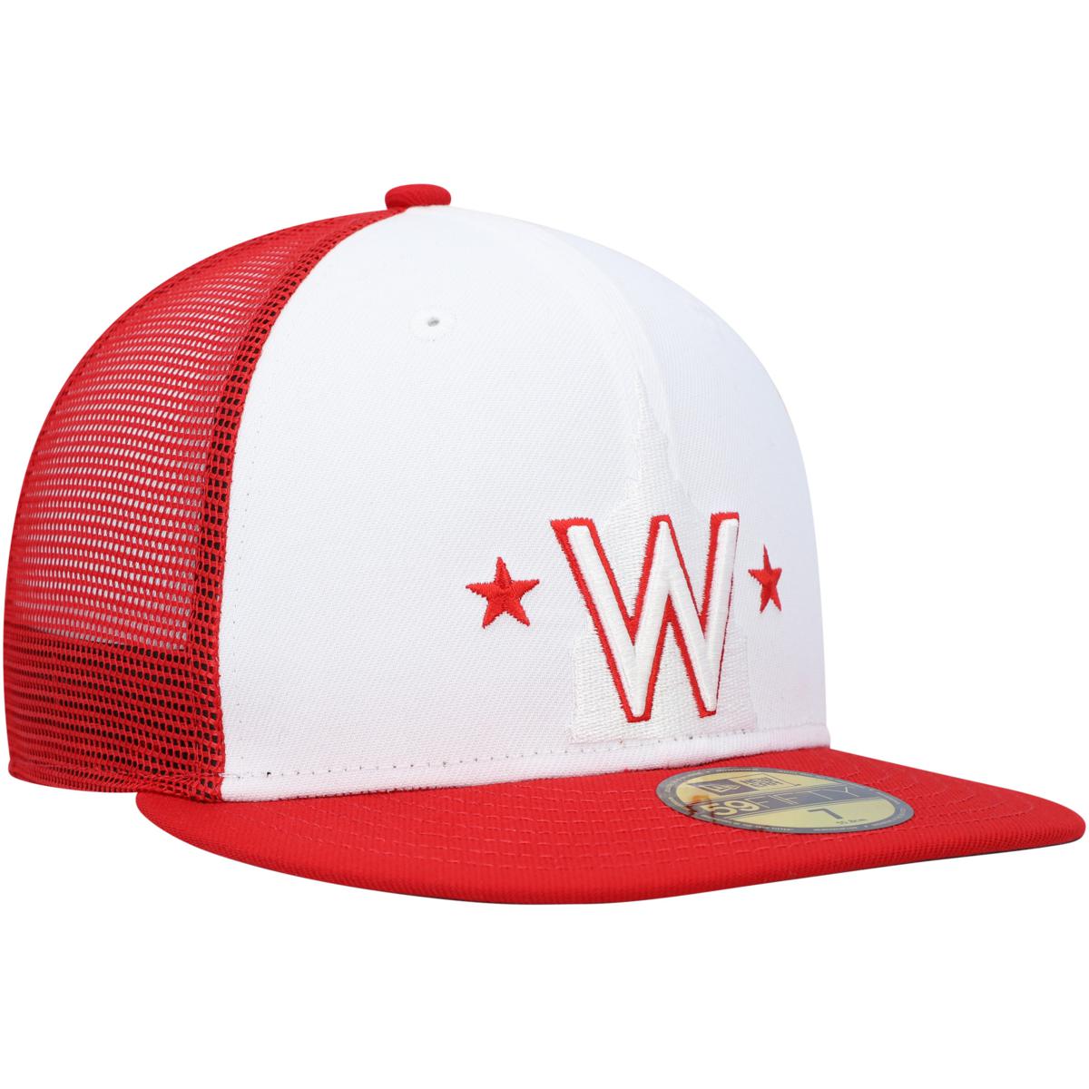 Washington Nationals New Era Spring Color Basic 59FIFTY Fitted Hat - Blue