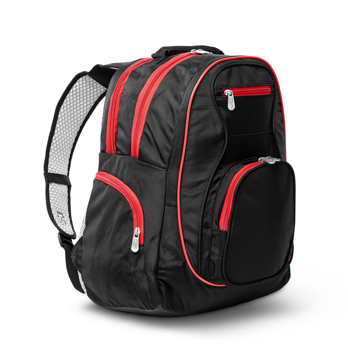 Mojo Black Boston Red Sox Premium Wheeled Backpack