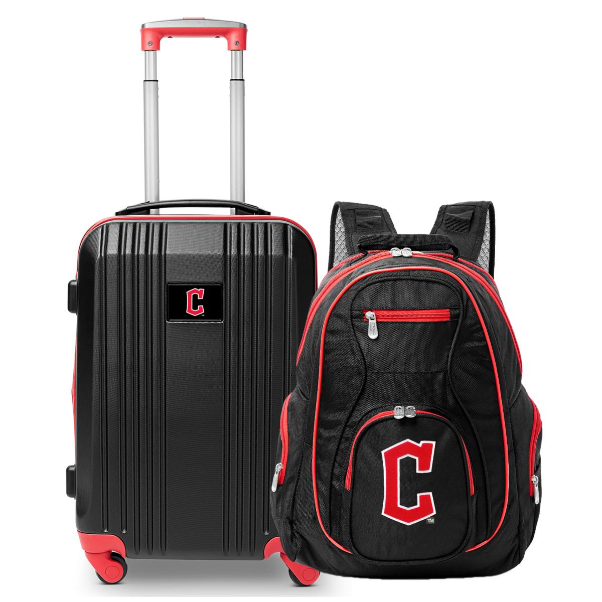 Officially Licensed MLB Guardians Premium Backpack & Carry-On