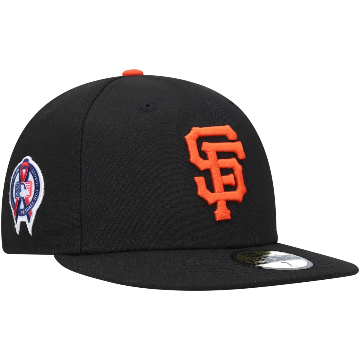 Men's New Era Black San Francisco Giants Team Logo 59FIFTY Fitted Hat