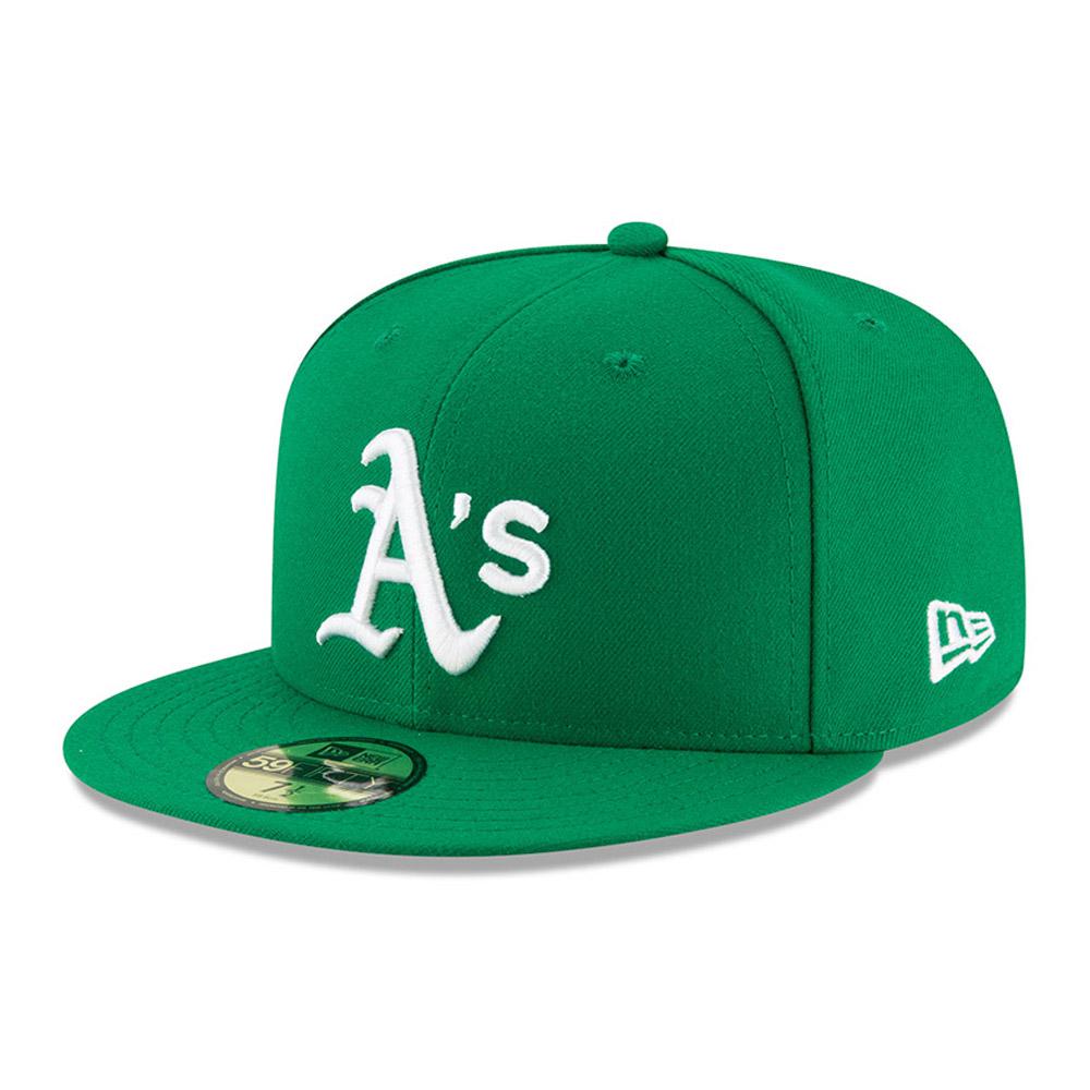 Officially Licensed MLB Mens New Era Collection Fitted Hat - Athletics ...