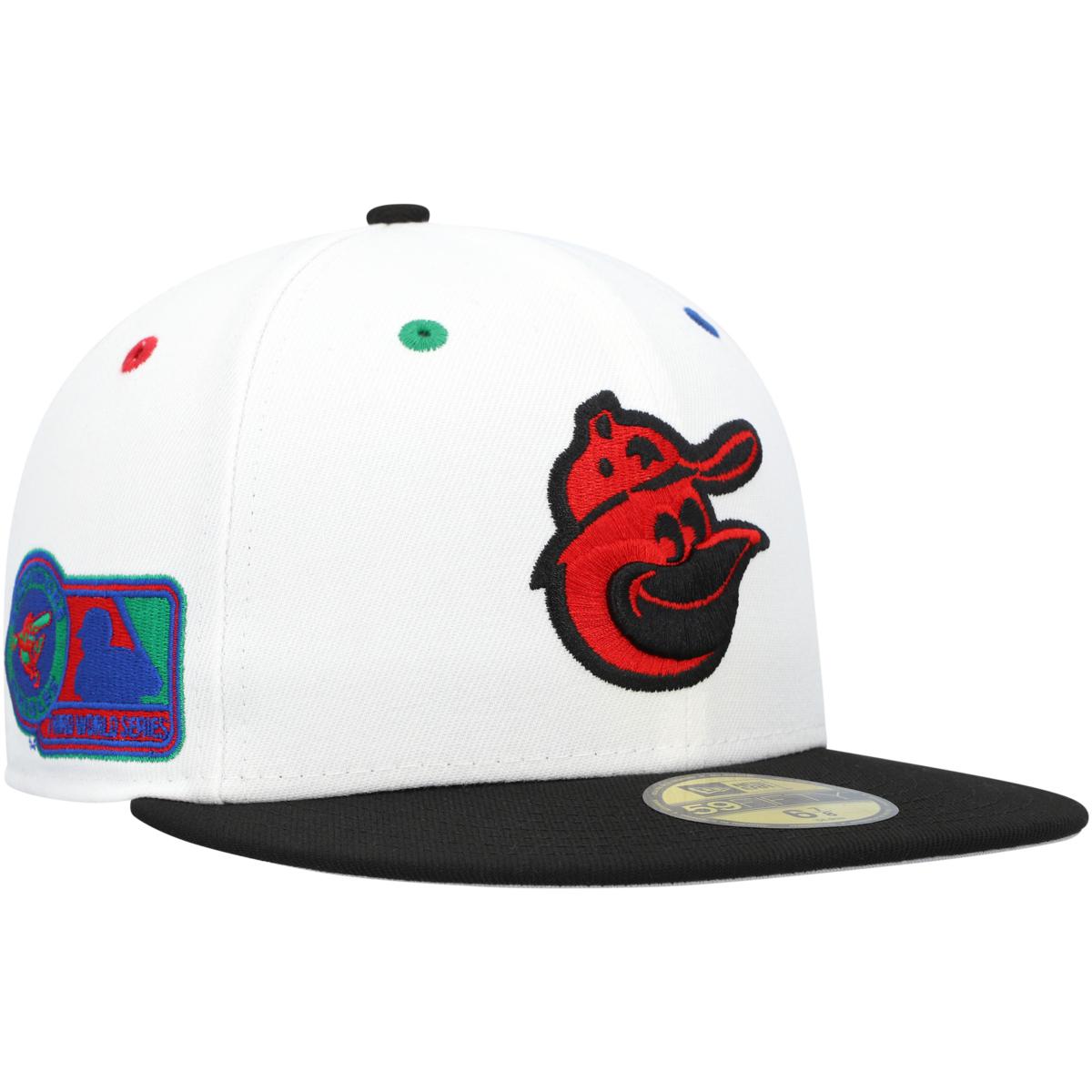 Men's Toronto Blue Jays New Era Black/Red Heart Eyes 59FIFTY Fitted Hat