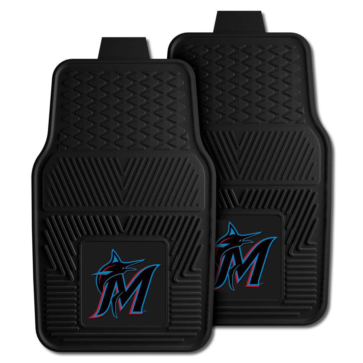 Miami Marlins Team Colors Wine Tumbler Two-Piece Set