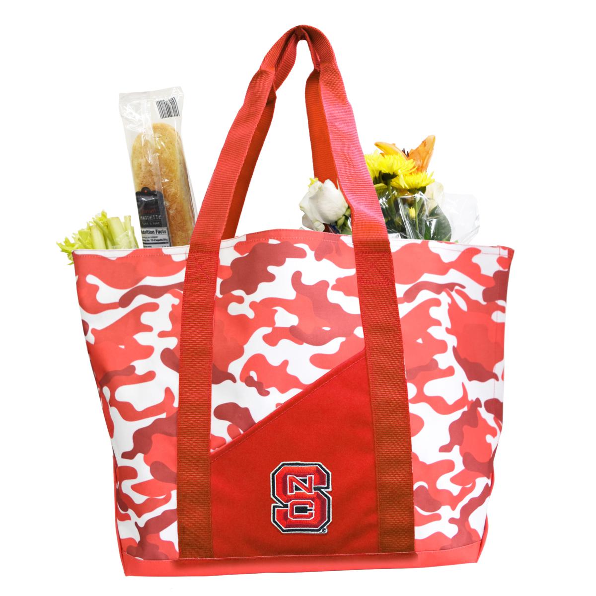 Auburn Tigers Printed Collection Foldover Tote Bag