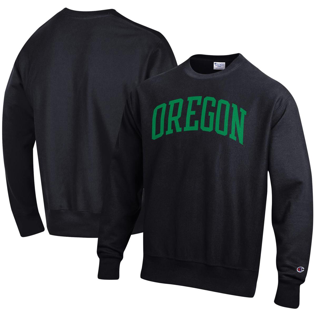 Officially Licensed NCAA Oregon Ducks Black Pullover Hoodie HSN