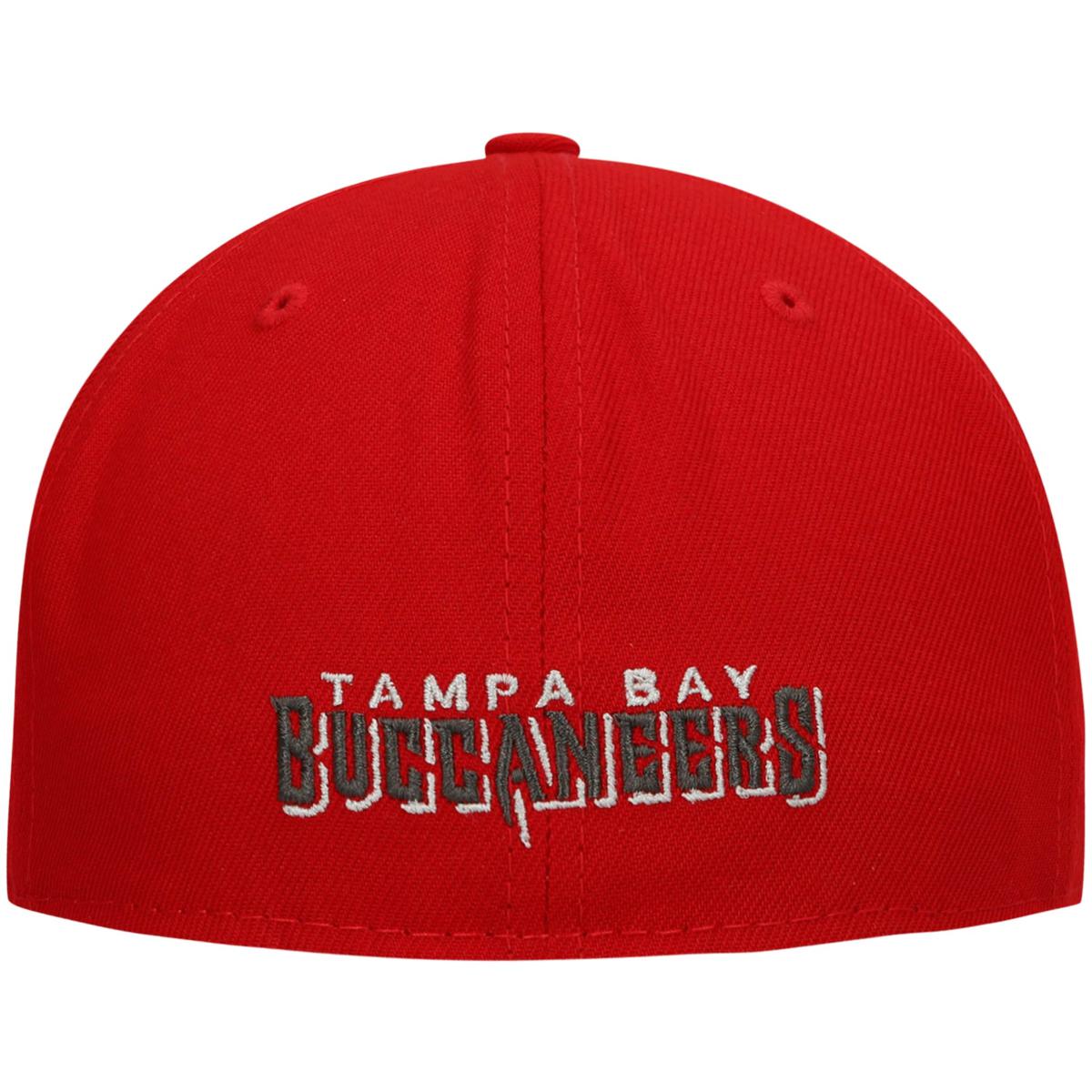 Tampa Bay Buccaneers NFL TEAM-BASIC Black-White Fitted Hat