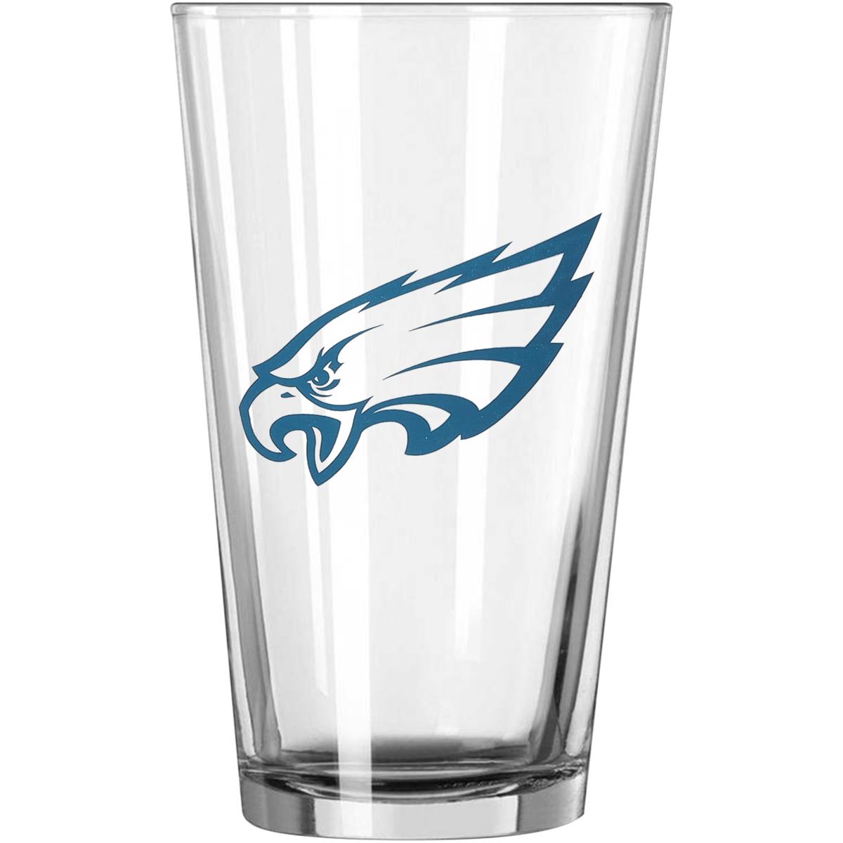 Officially Licensed NFL 16oz. Team Wordmark Game Day Glass, Raiders