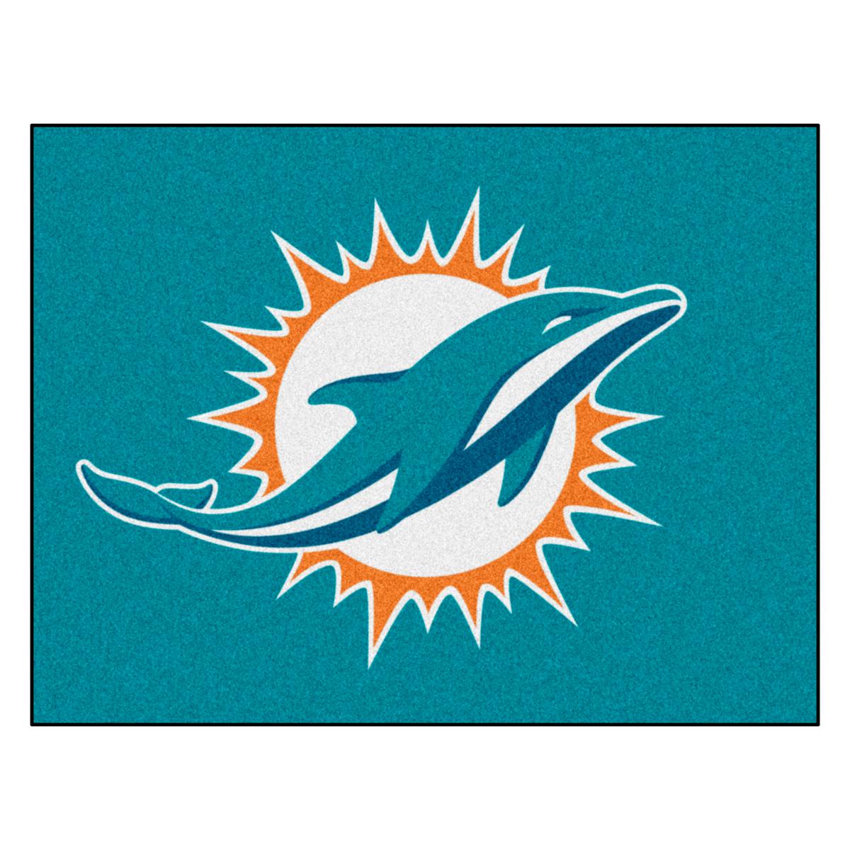 OFFICIALLY LICENSED PRODUCT NFL Miami Dolphins Fins Logo