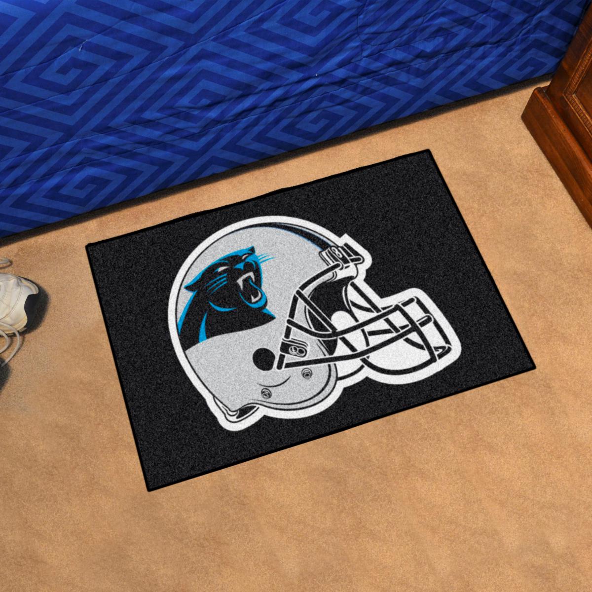 : Ultra Game NFL Carolina Panthers Mens Mesh Baseball