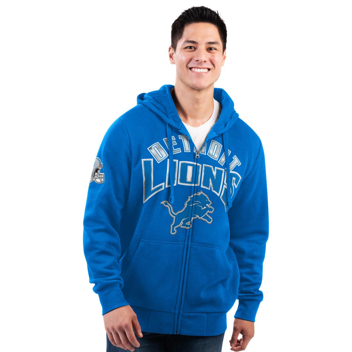 Officially Licensed NFL Women's Full-Zip Hoodie by Glll - Giants