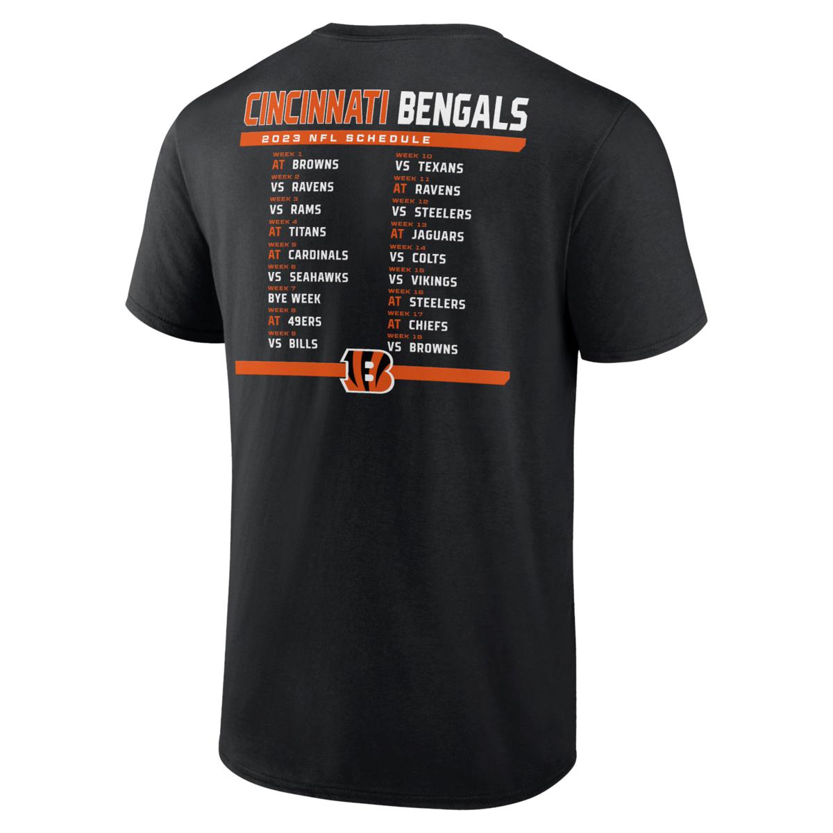 NFL Cincinnati Bengals Option 3-in-1 Combo T-Shirt 