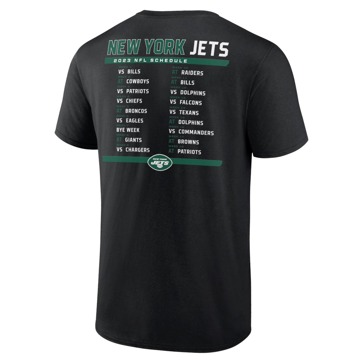 New York Jets Football Wordmark T-Shirt FOCO